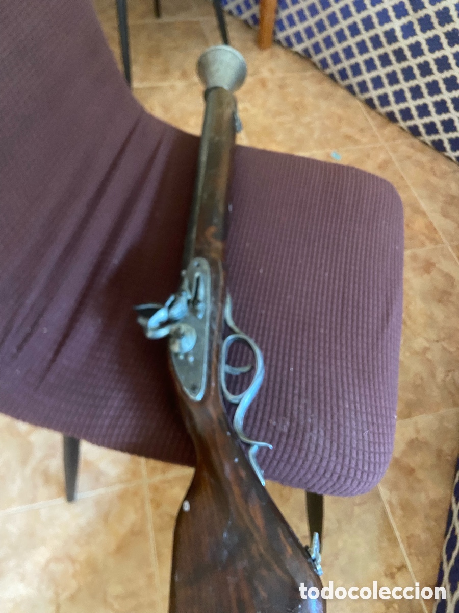 Antig&uuml;edades: Trabuco de guerra 1786 fabricado en Vitoria
