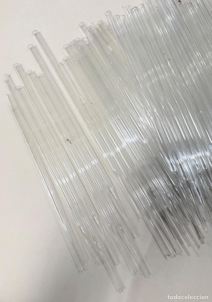 Antig&uuml;edades: Lote de pipetas de laboratorio en cristal - Foto 5