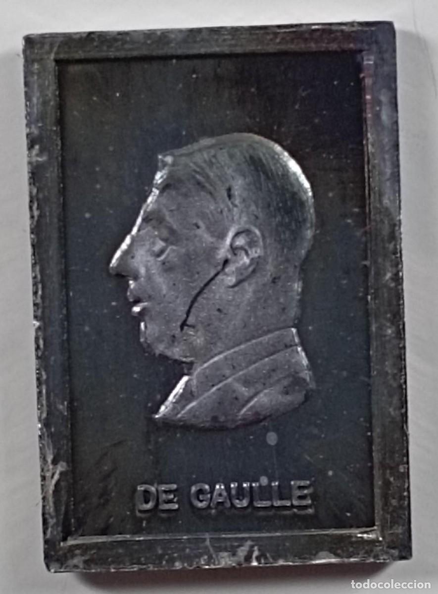Antig&uuml;edades: Lingote de plata pura (999), PROOF, Charles de Gaulle (Francia) WWII