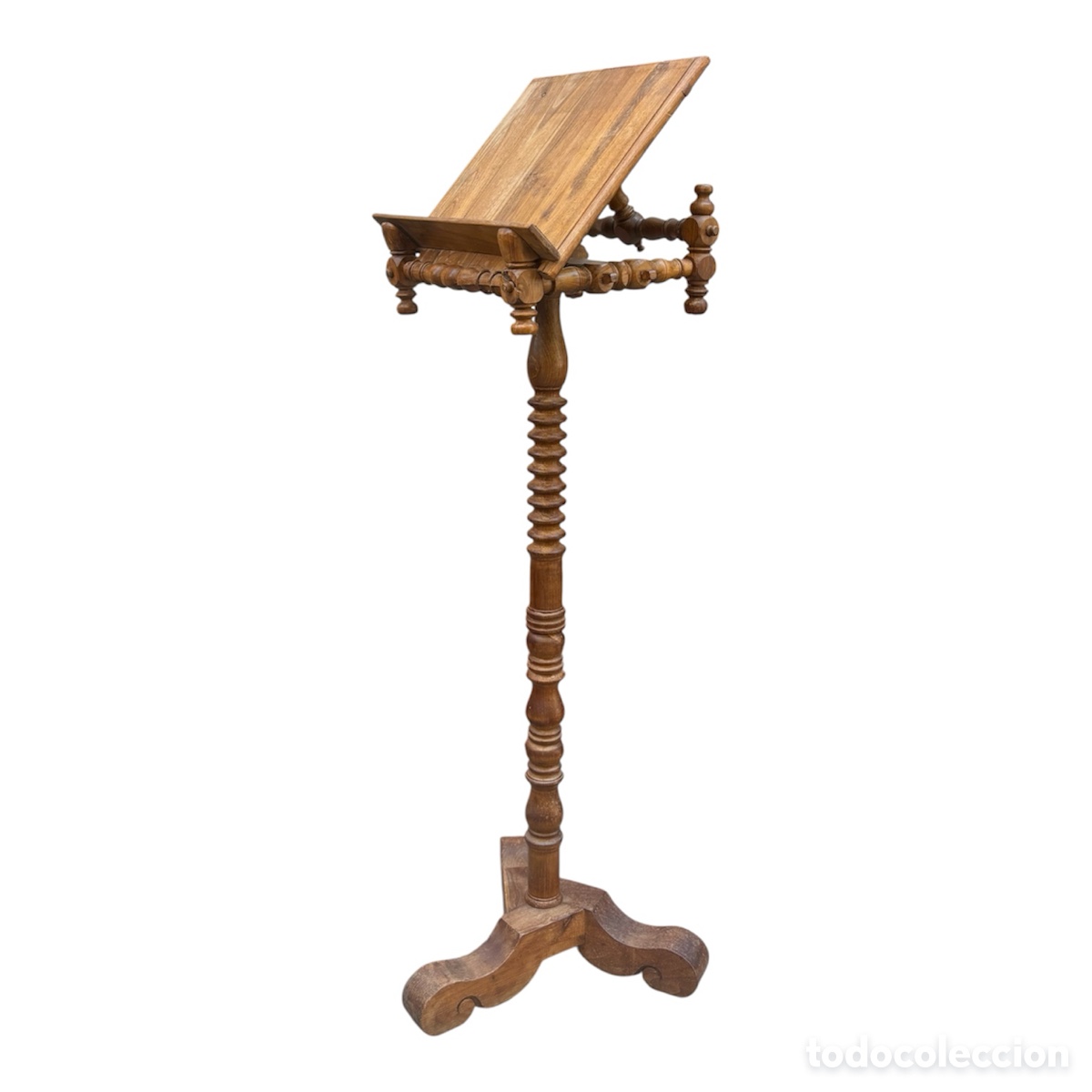 Antig&uuml;edades: Atril ingl&eacute;s victoriano Circa 1.880.
