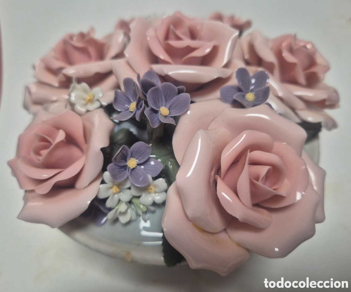 Antig&uuml;edades: Lladr&oacute;. 3 centros de flores. - Foto 6