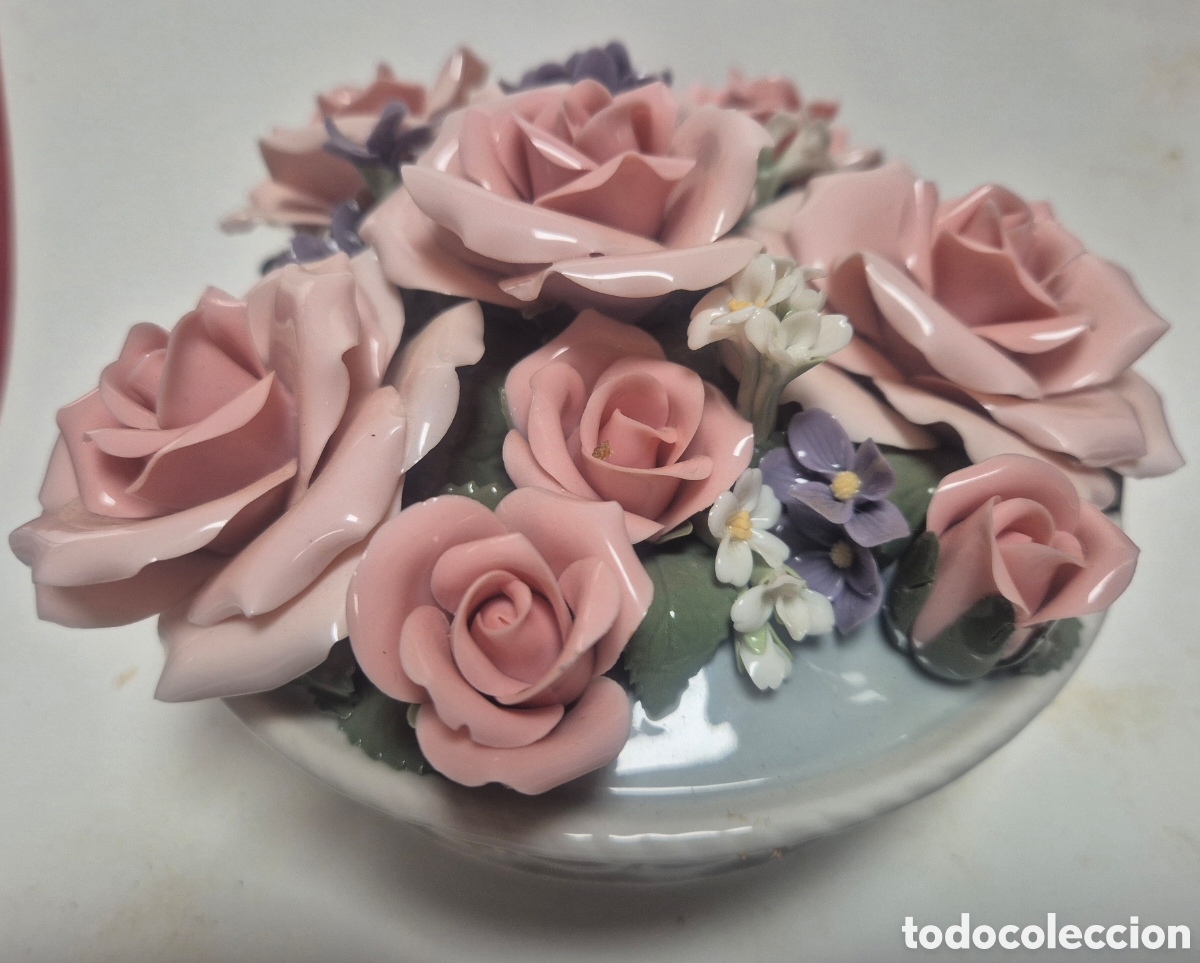 Antig&uuml;edades: Lladr&oacute;. 3 centros de flores. - Foto 7