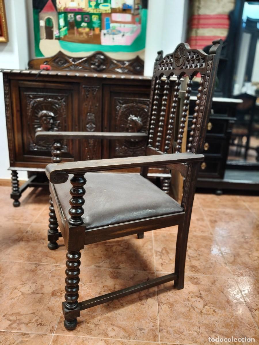 Antig&uuml;edades: Sillones antiguos de madera - Foto 2