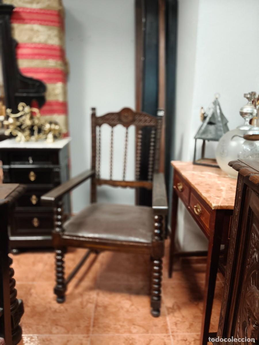 Antig&uuml;edades: Sillones antiguos de madera - Foto 5