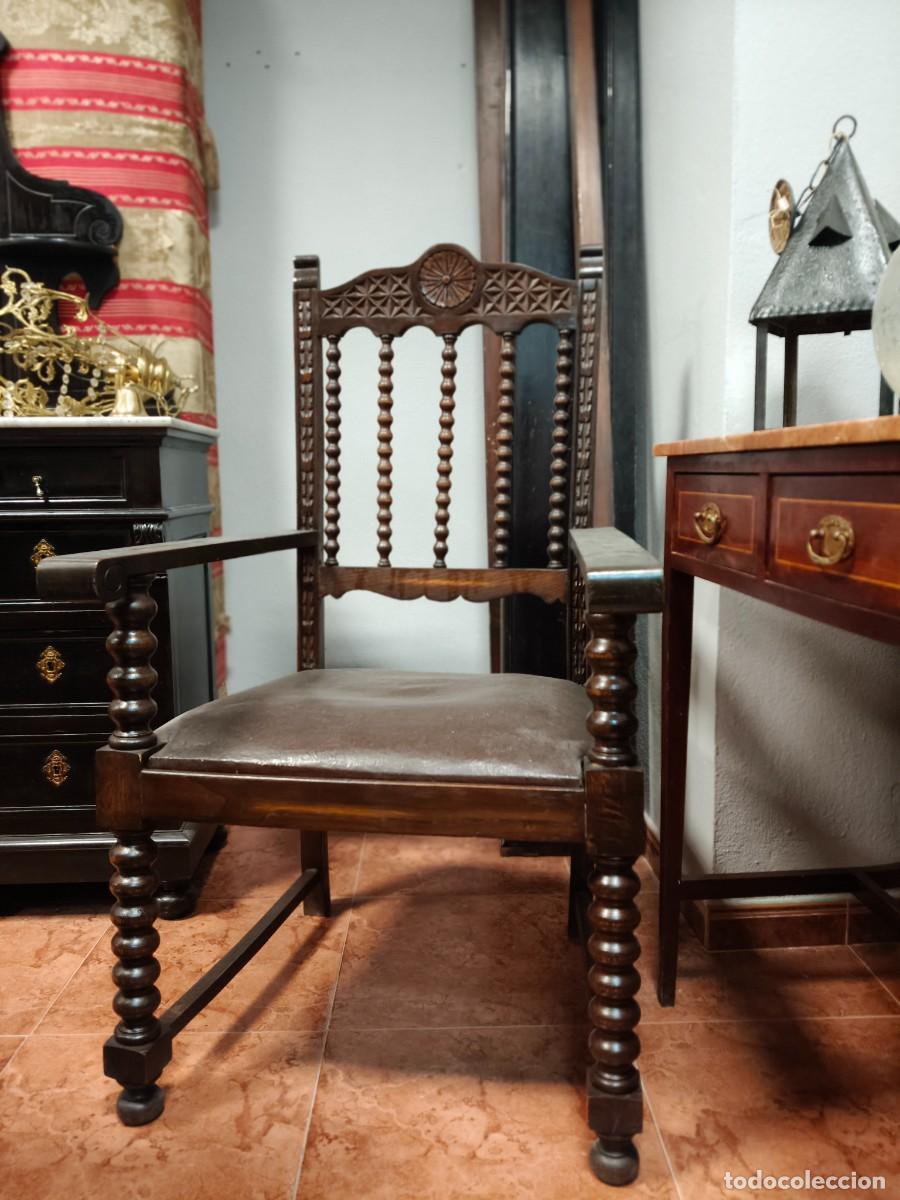 Antig&uuml;edades: Sillones antiguos de madera - Foto 6