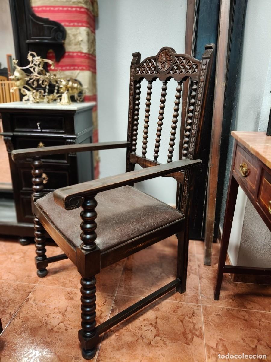 Antig&uuml;edades: Sillones antiguos de madera