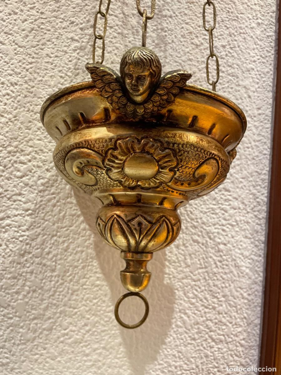 Antig&uuml;edades: L&aacute;mpara votiva de iglesia. - Foto 1