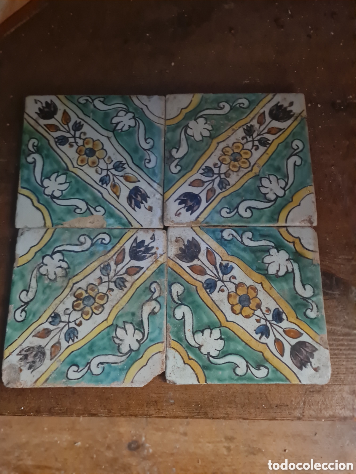 Antiques: Antiguos azulejos catalanes XVIII XIX