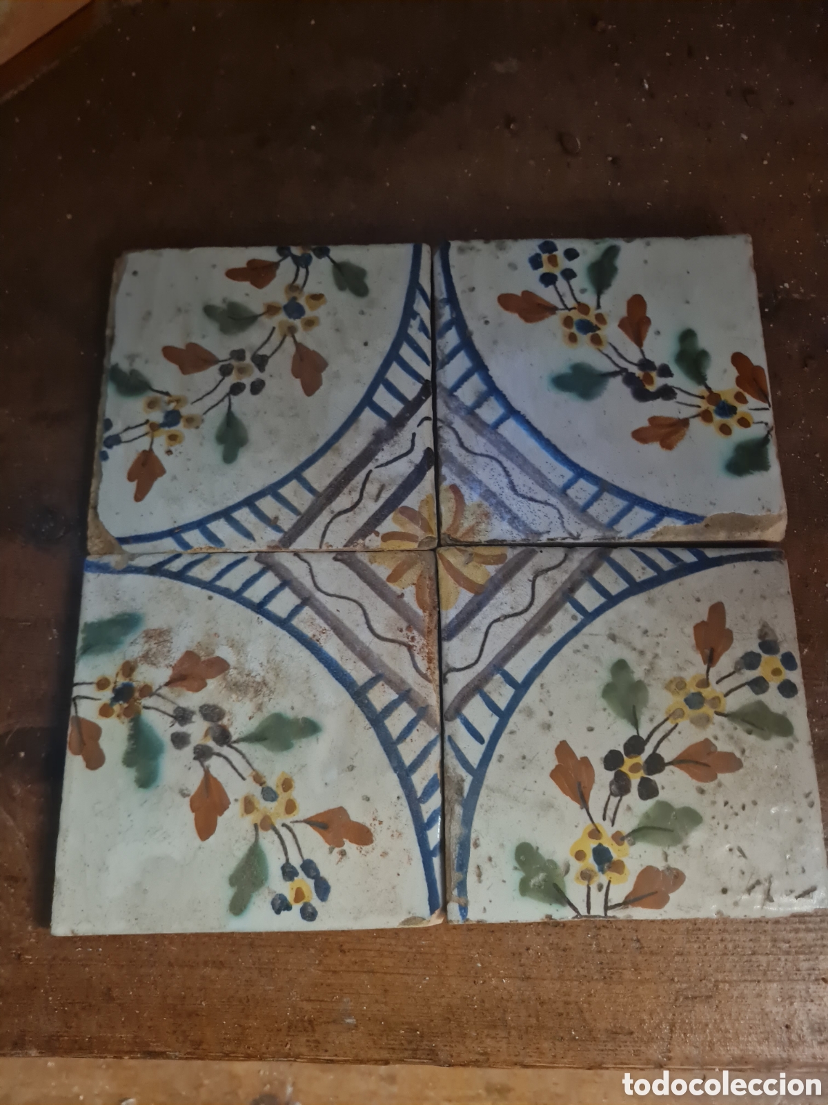 Antiques: Antiguos azulejos catalanes XVIII - XIX