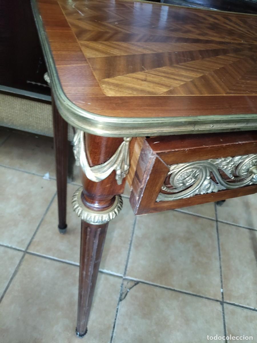 Antig&uuml;edades: Mesa tipo consola estilo Lu&iacute;s XVI - Foto 5