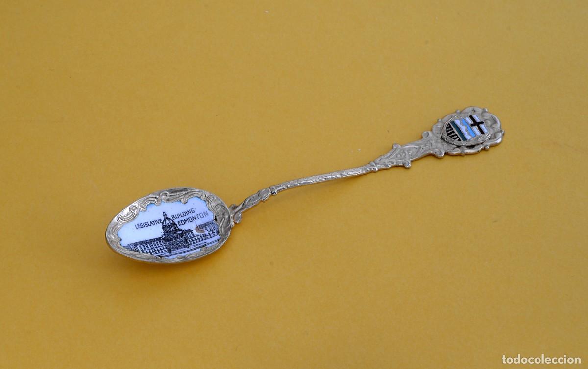 Antig&uuml;edades: CUCHARILLA DE COLECCI&Oacute;N, EDMONTON