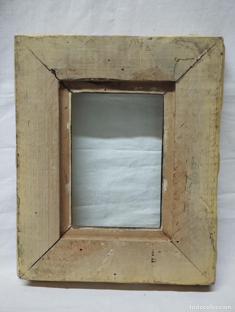 Antig&uuml;edades: MARCO DE MADERA LACADA - Foto 2