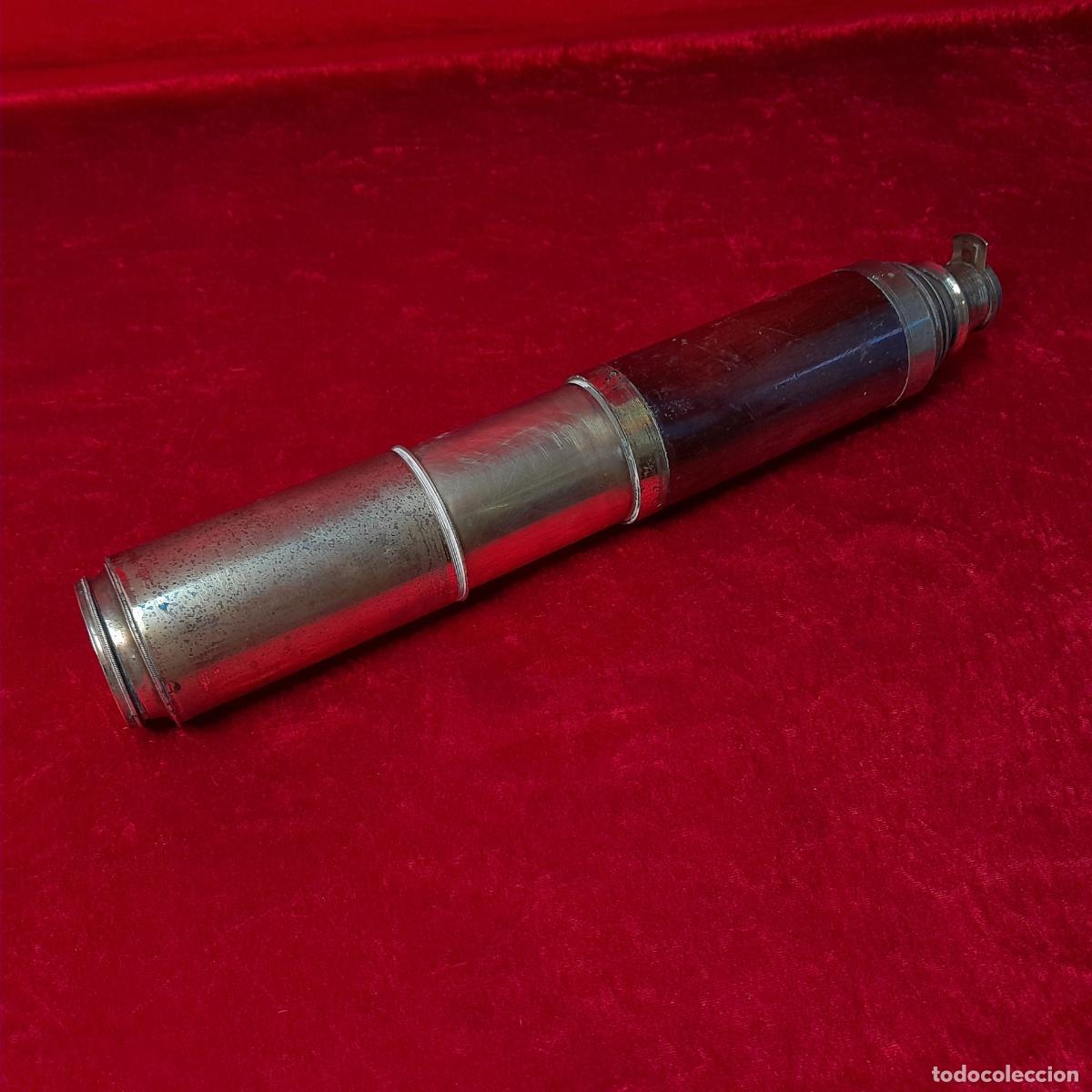 Antiquit&auml;ten: CATALEJO DE OFICIAL &rdquo;THAKKIS & SON LONDON - IMPROVED DAY OR NIGHT&rdquo;. 1810 CA..