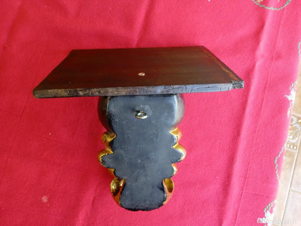 Antig&uuml;edades: M&eacute;nsula repisa para figura - Foto 5