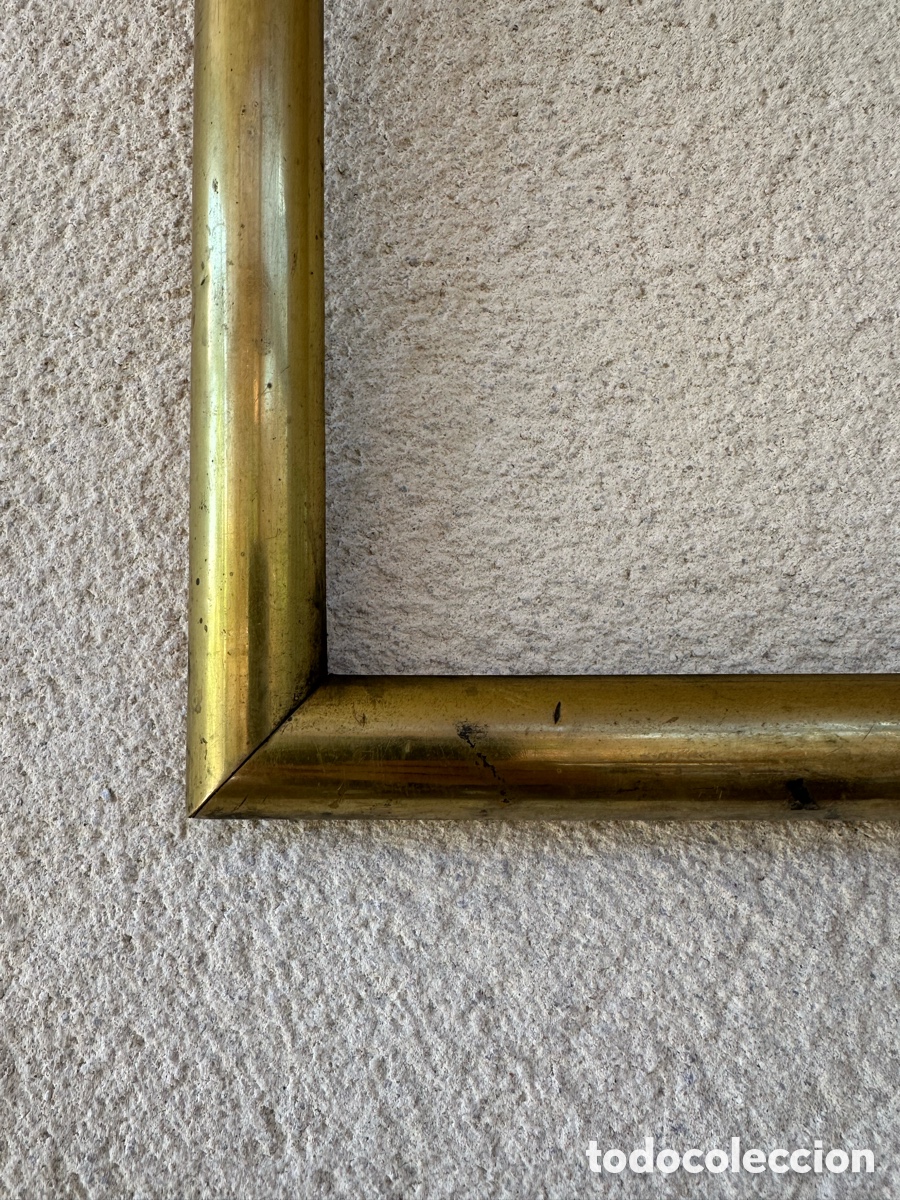 Antig&uuml;edades: Marco antiguo de madera dorada - Foto 3