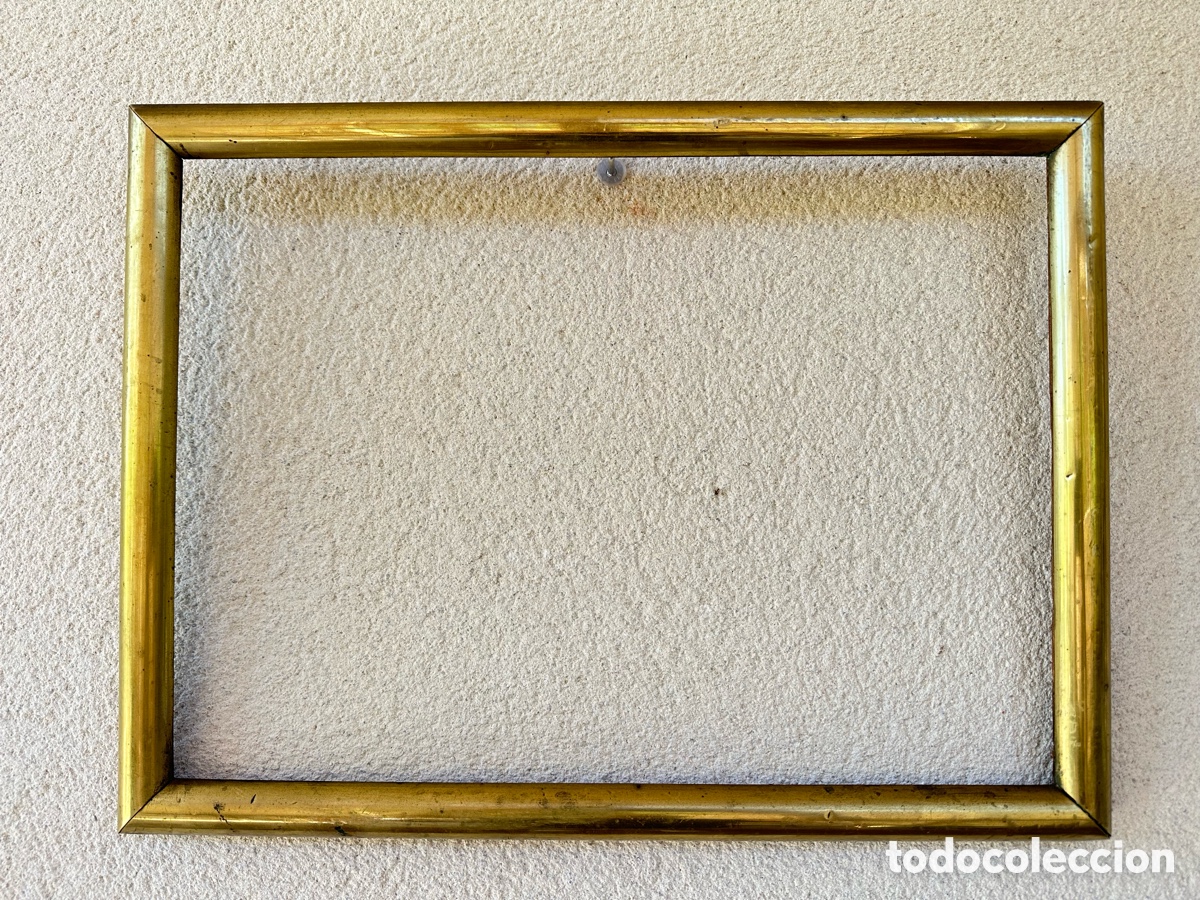 Antig&uuml;edades: Marco antiguo de madera dorada - Foto 1