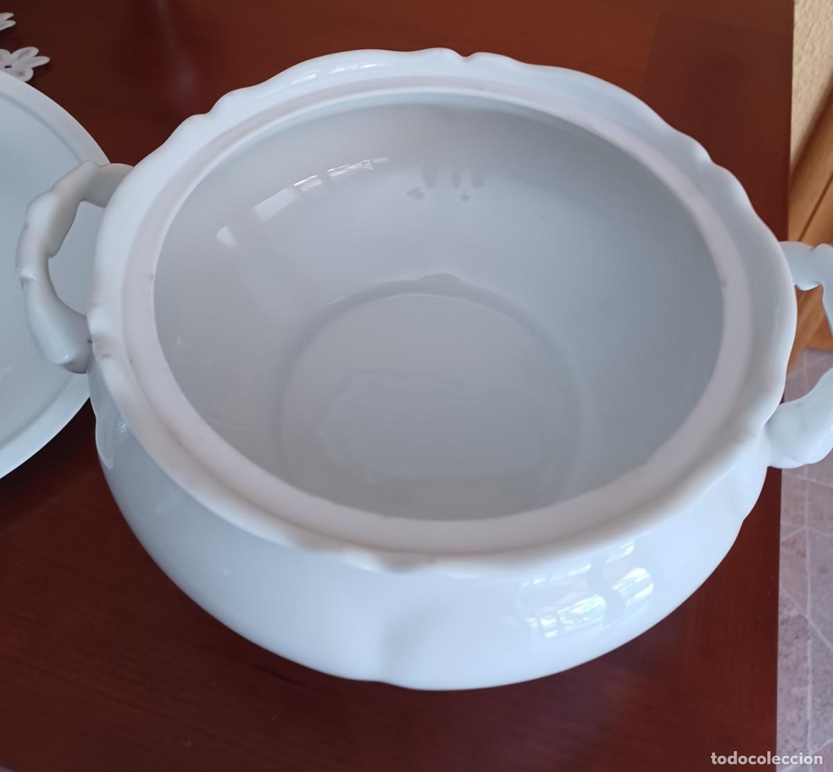 Antig&uuml;edades: Sopera porcelana antigua - Foto 5