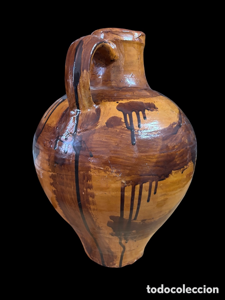 Antig&uuml;edades: Antiguo c&aacute;ntaro de Barro aragon&eacute;s. - Foto 3