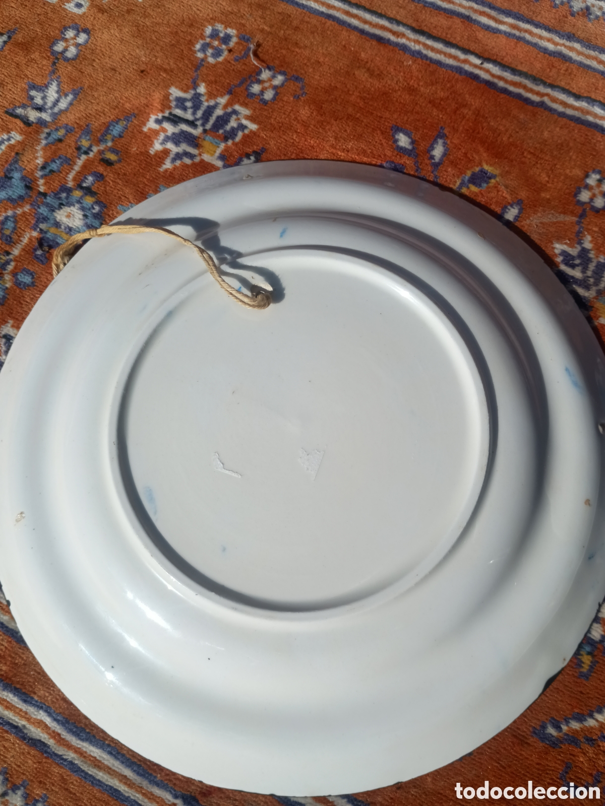 Antig&uuml;edades: Plato virgen cer&aacute;mica - Foto 4
