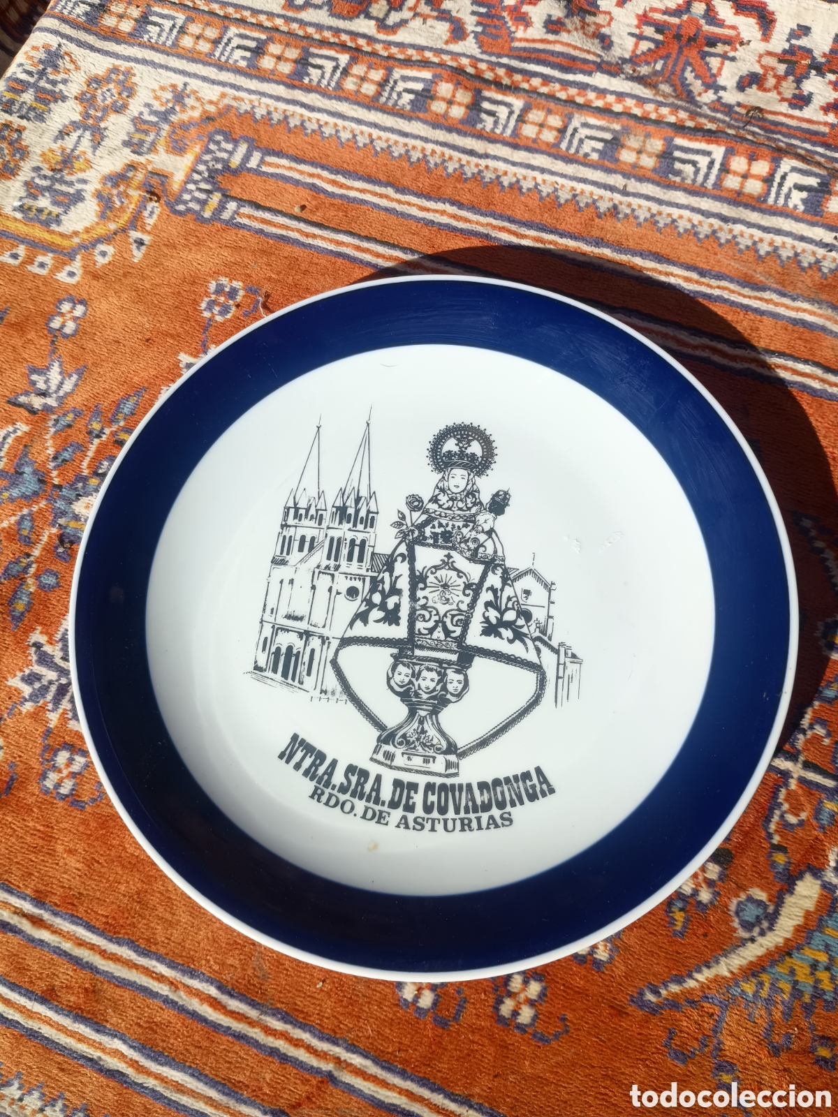 Antig&uuml;edades: Plato virgen cer&aacute;mica - Foto 1