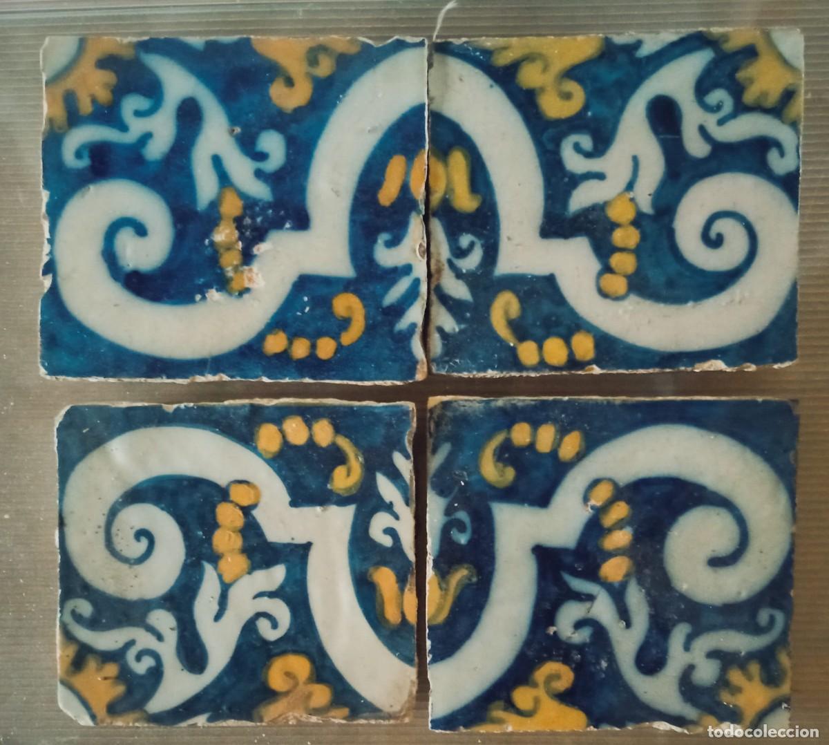 Antig&uuml;edades: AZULEJOS DEL SIGLO XVII,