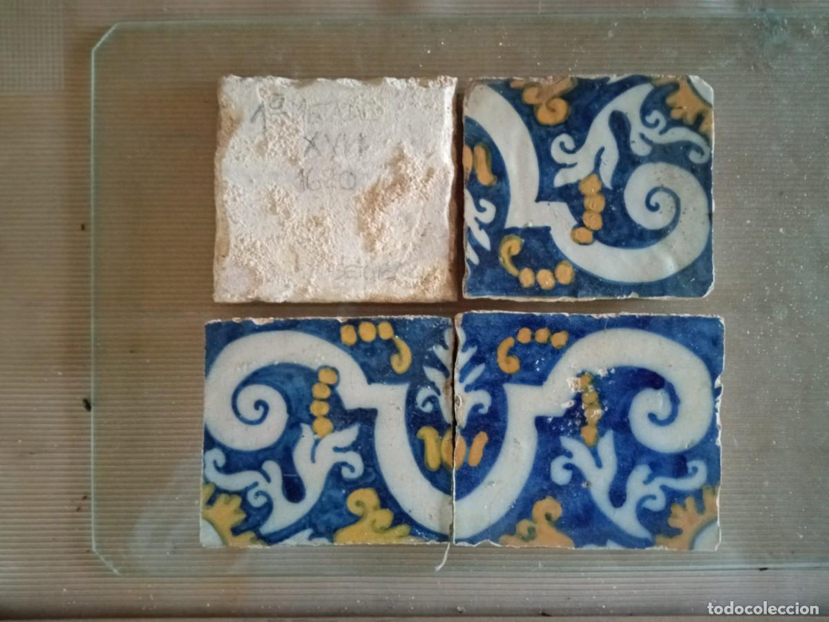 Antig&uuml;edades: AZULEJOS DEL SIGLO XVII, - Foto 2