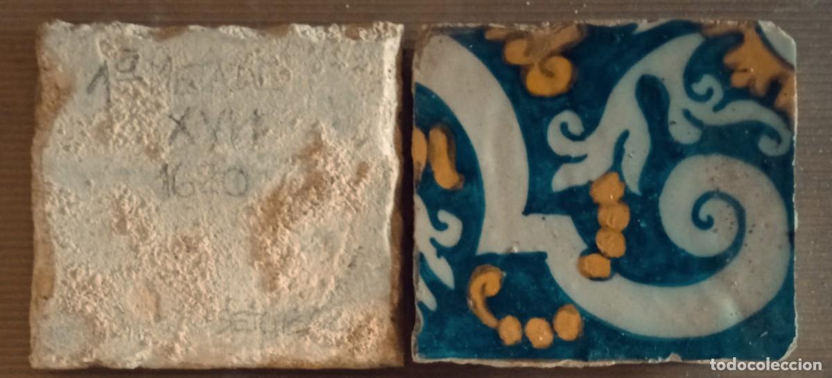 Antig&uuml;edades: AZULEJOS DEL SIGLO XVII, - Foto 3