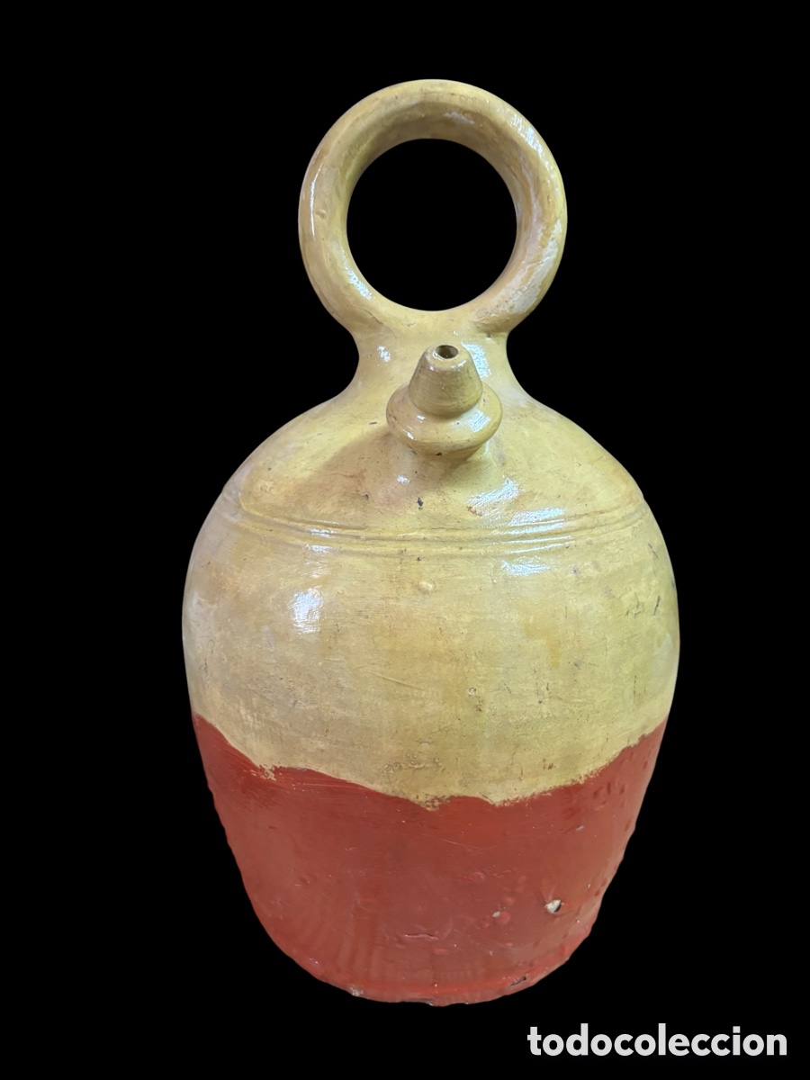 Antig&uuml;edades: Antiguo botijo para agua. - Foto 2