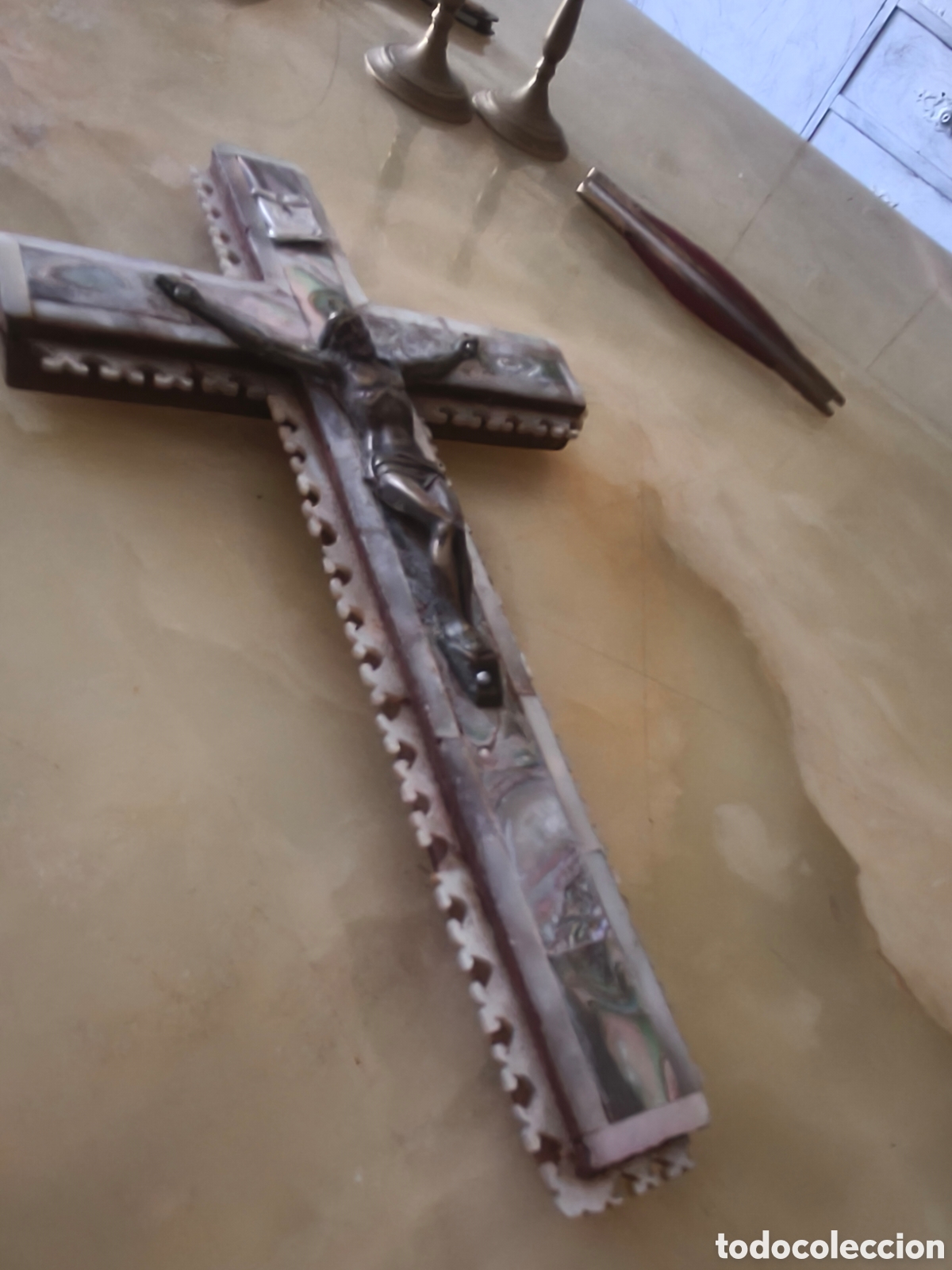 Antig&uuml;edades: CRUZ DE JERUSALEM ANTIGUA - Foto 7
