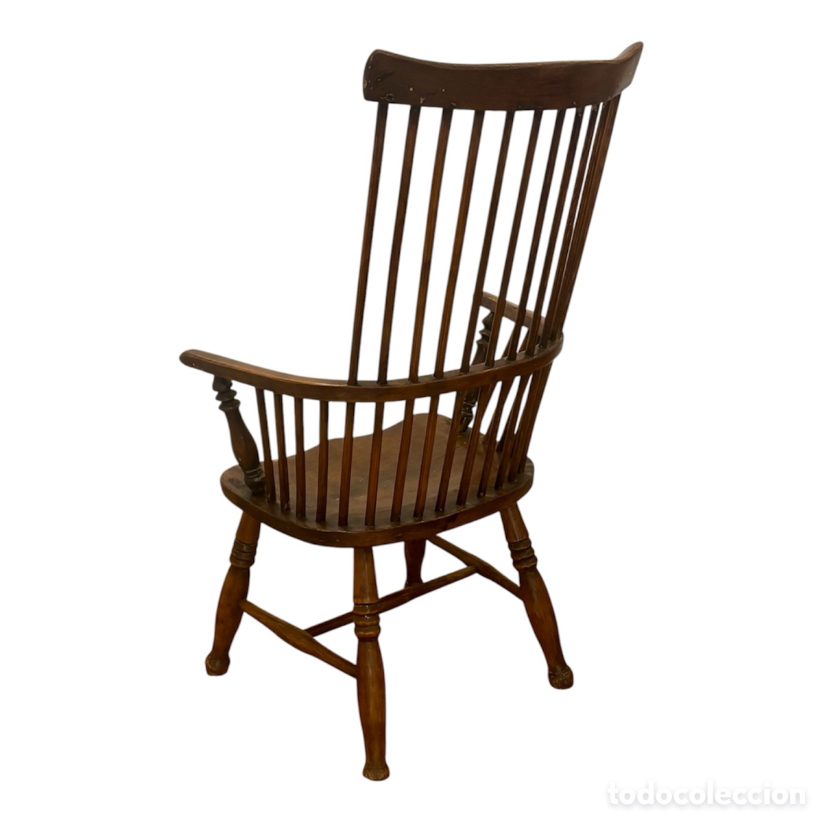 Antig&uuml;edades: Silla Windsor inglesa Circa 1.820. - Foto 4