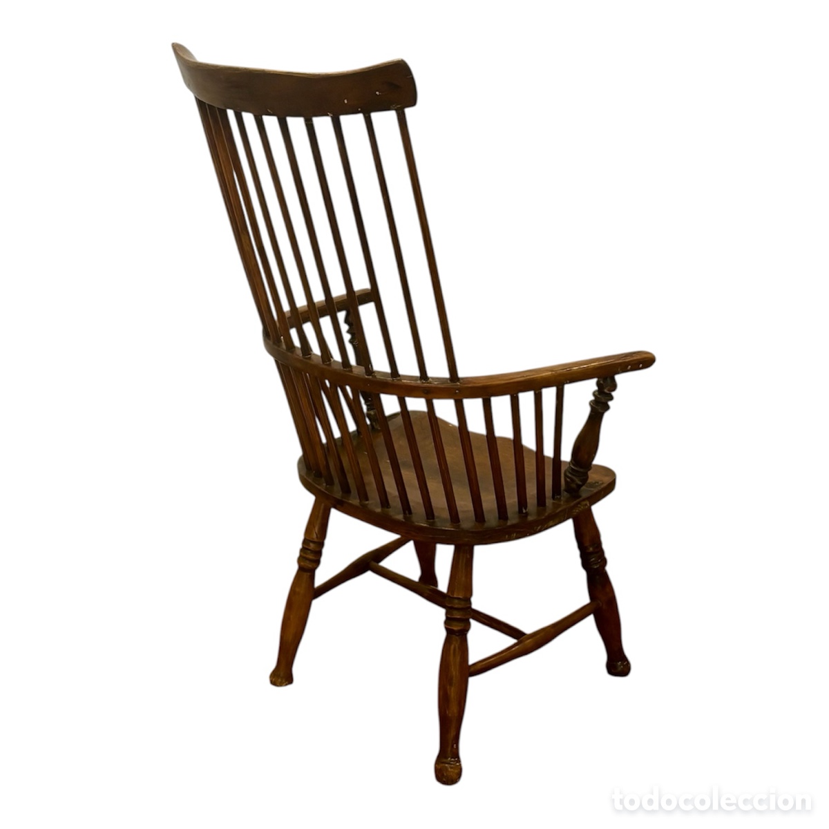 Antig&uuml;edades: Silla Windsor inglesa Circa 1.820. - Foto 6