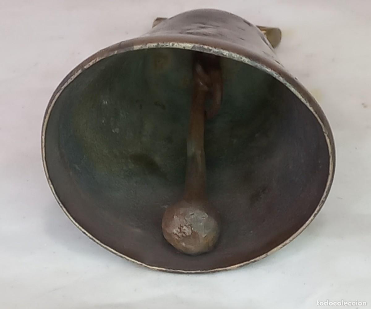 Antig&uuml;edades: ANTIGUA CAMPANA , CAMPANILLA DE BRONCE - Foto 5