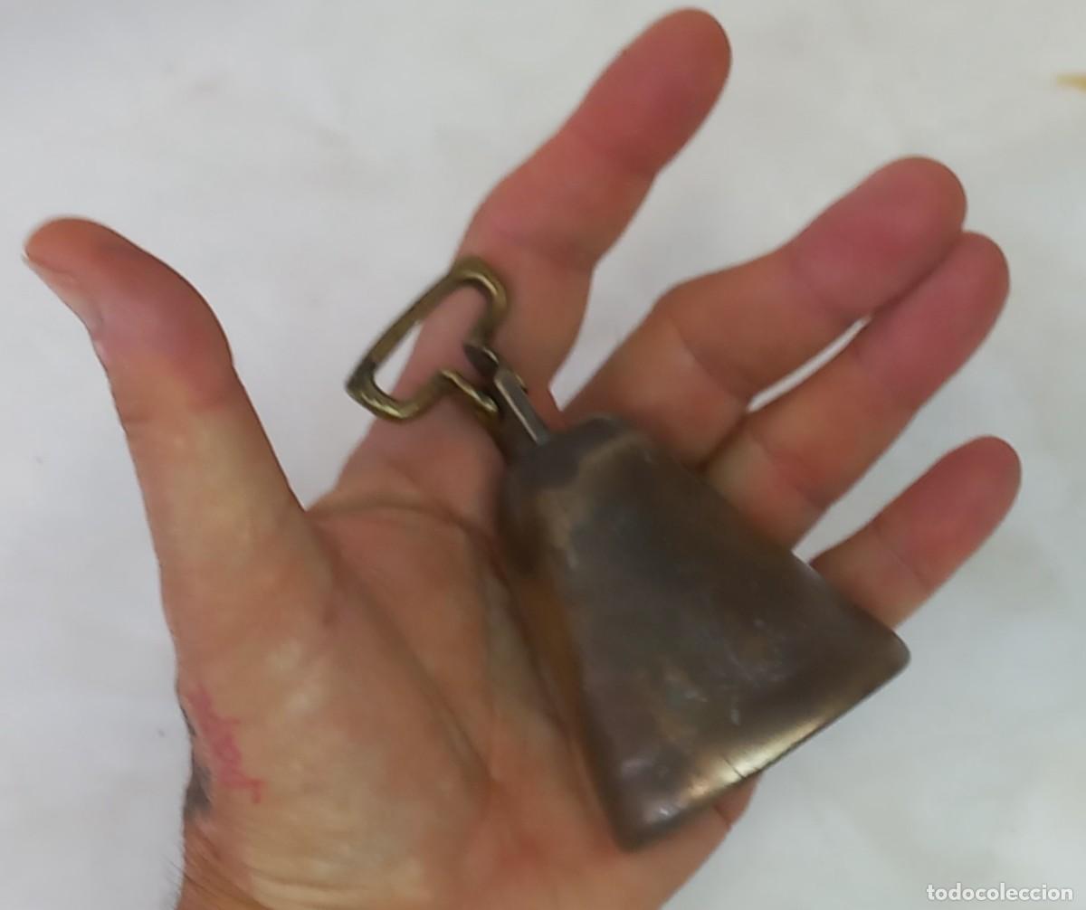 Antig&uuml;edades: ANTIGUA CAMPANA , CAMPANILLA DE BRONCE - Foto 6