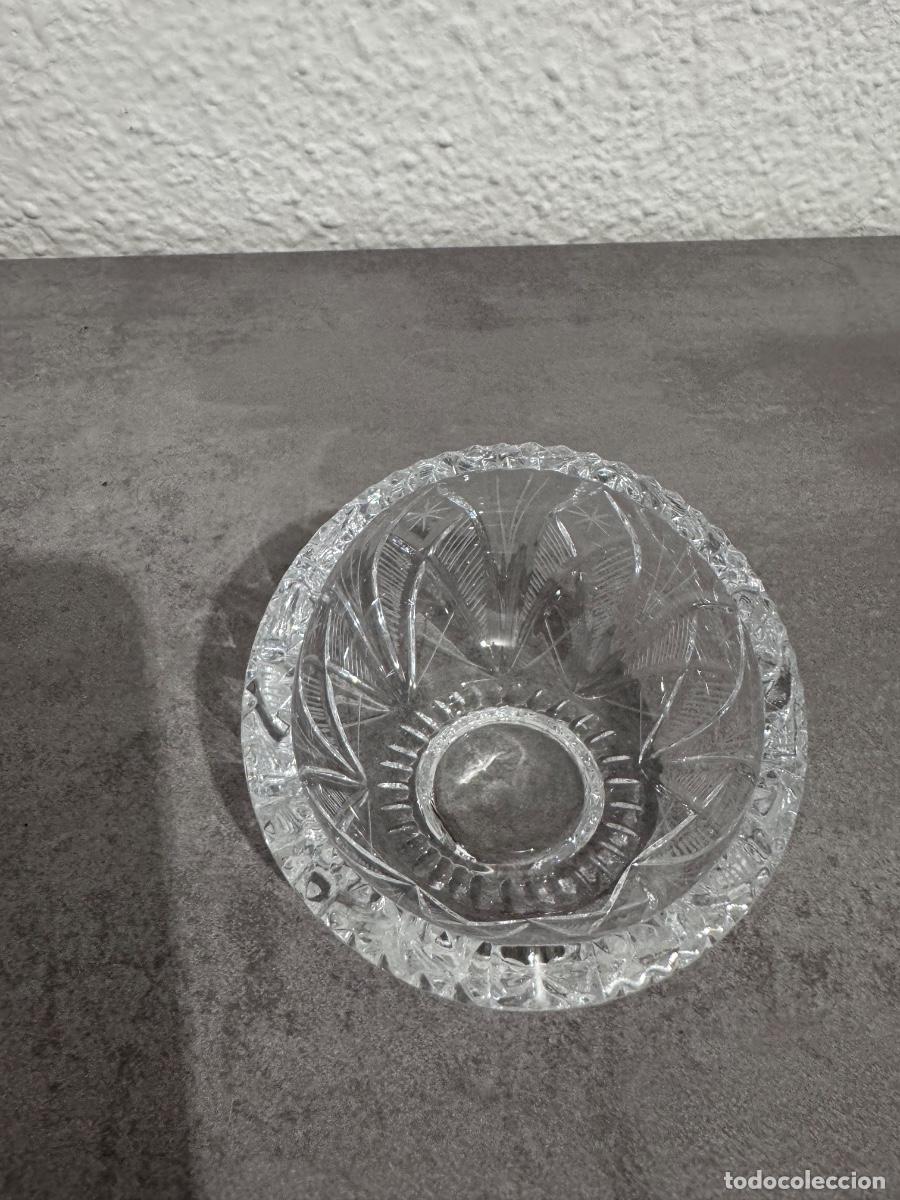 Antig&uuml;edades: Bombonera y frasco de agua bendita Virgen de Lourdes