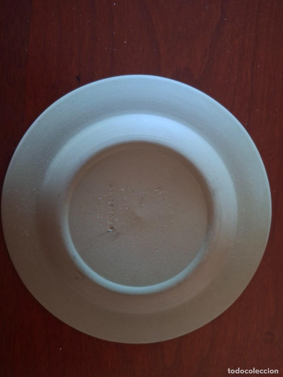 Antig&uuml;edades: Plato Wedgwood verde - Foto 3