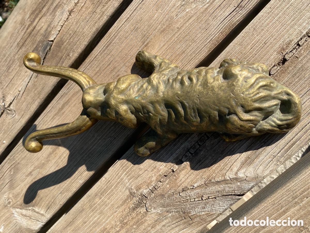 Antig&uuml;edades: Quita Botas de Bronze Perro Inglaterra Francia Siglo XIX