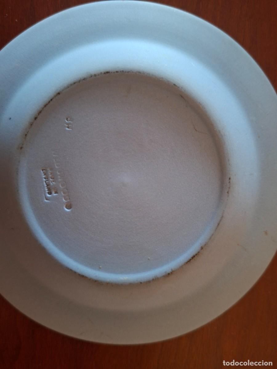 Antig&uuml;edades: Plato Wedgwood azul. - Foto 3