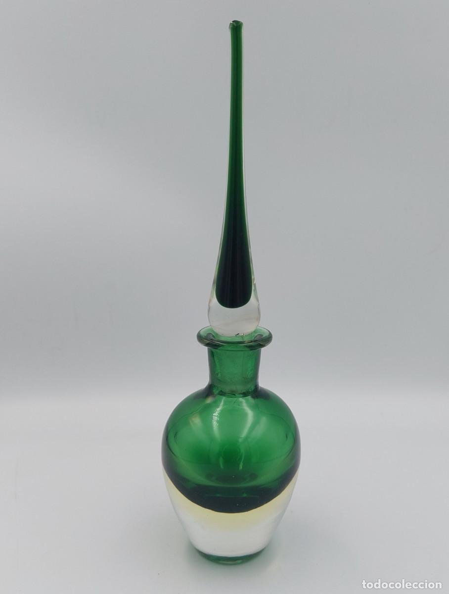 Antig&uuml;edades: Bote para perfume Murano Uranio - Foto 3