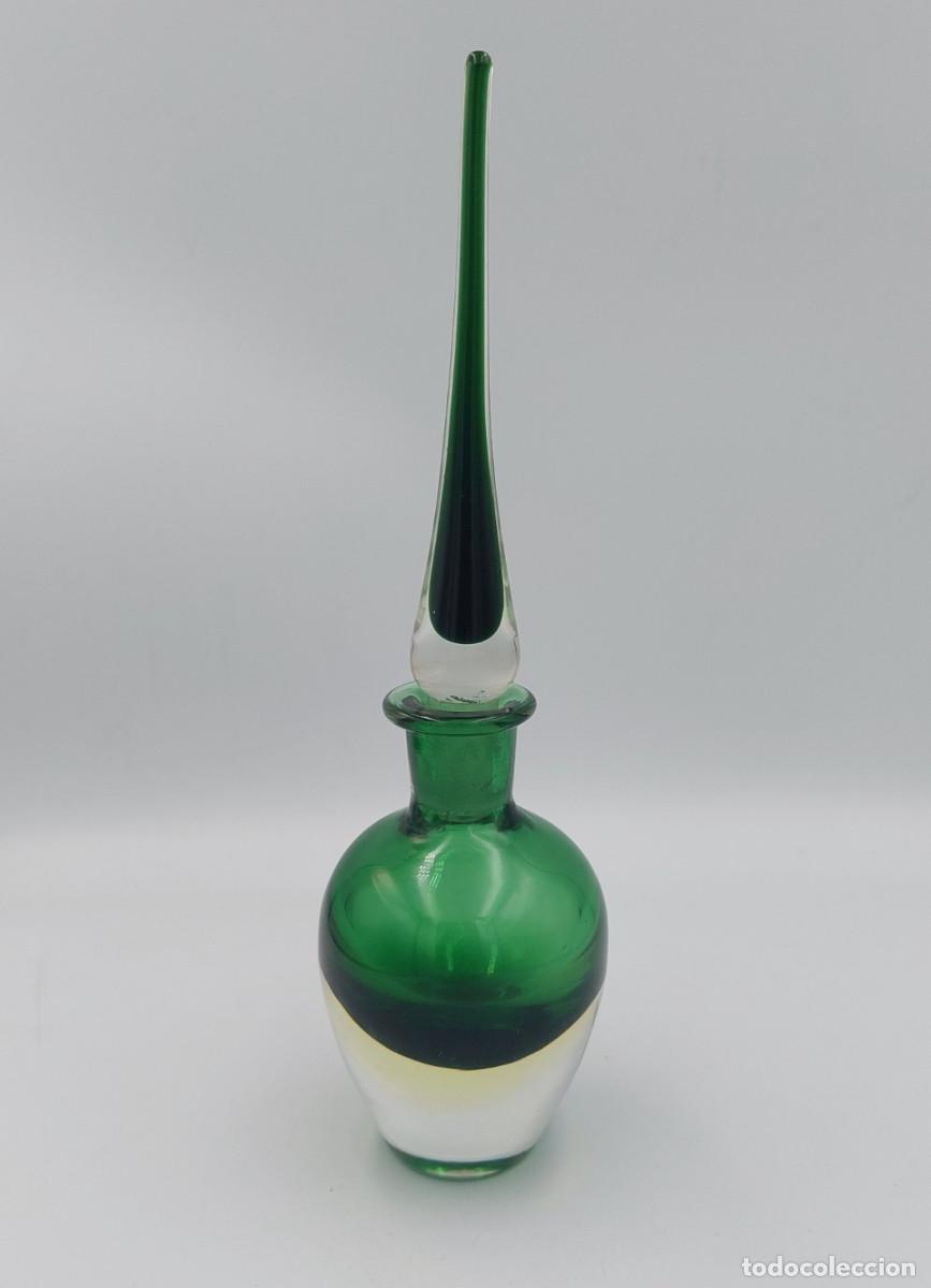 Antig&uuml;edades: Bote para perfume Murano Uranio - Foto 4