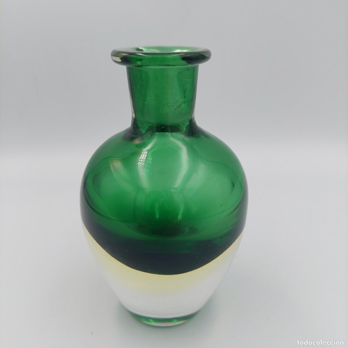Antig&uuml;edades: Bote para perfume Murano Uranio - Foto 5