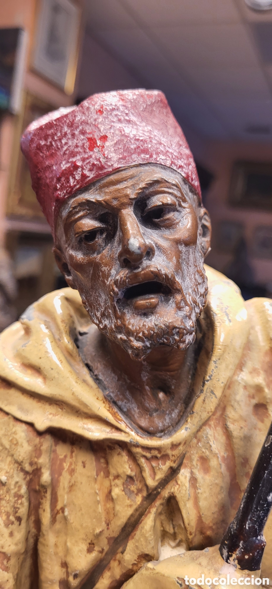 Antig&uuml;edades: MORO de calamina policrimada - Foto 9