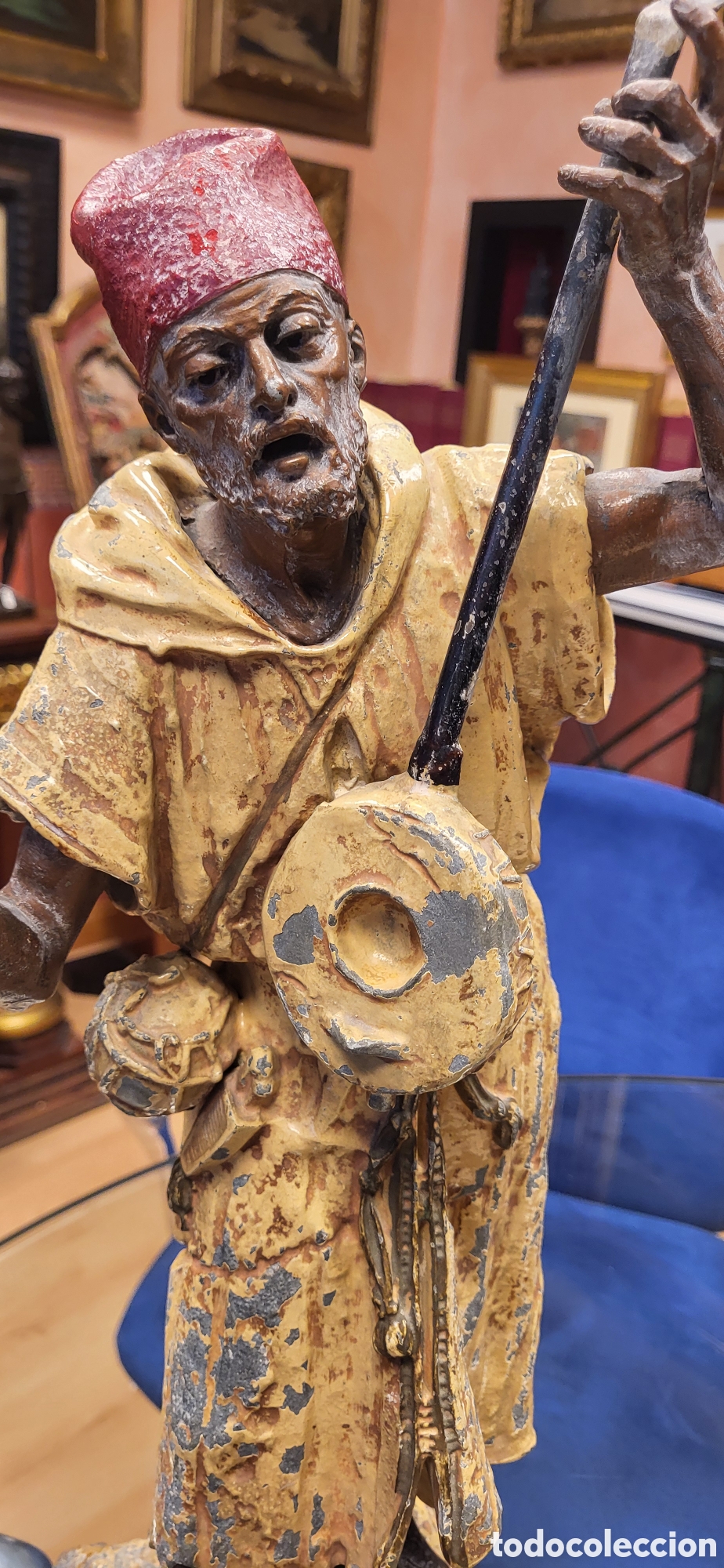 Antig&uuml;edades: MORO de calamina policrimada - Foto 1