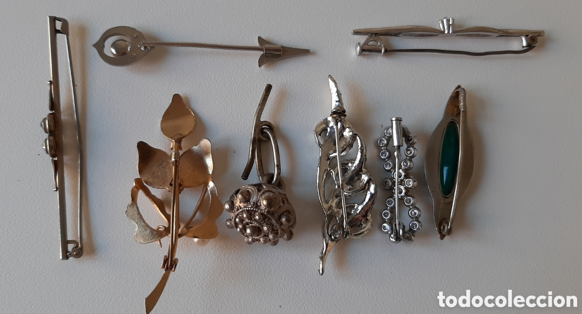 Antig&uuml;edades: Lote de broches antiguos - Foto 5