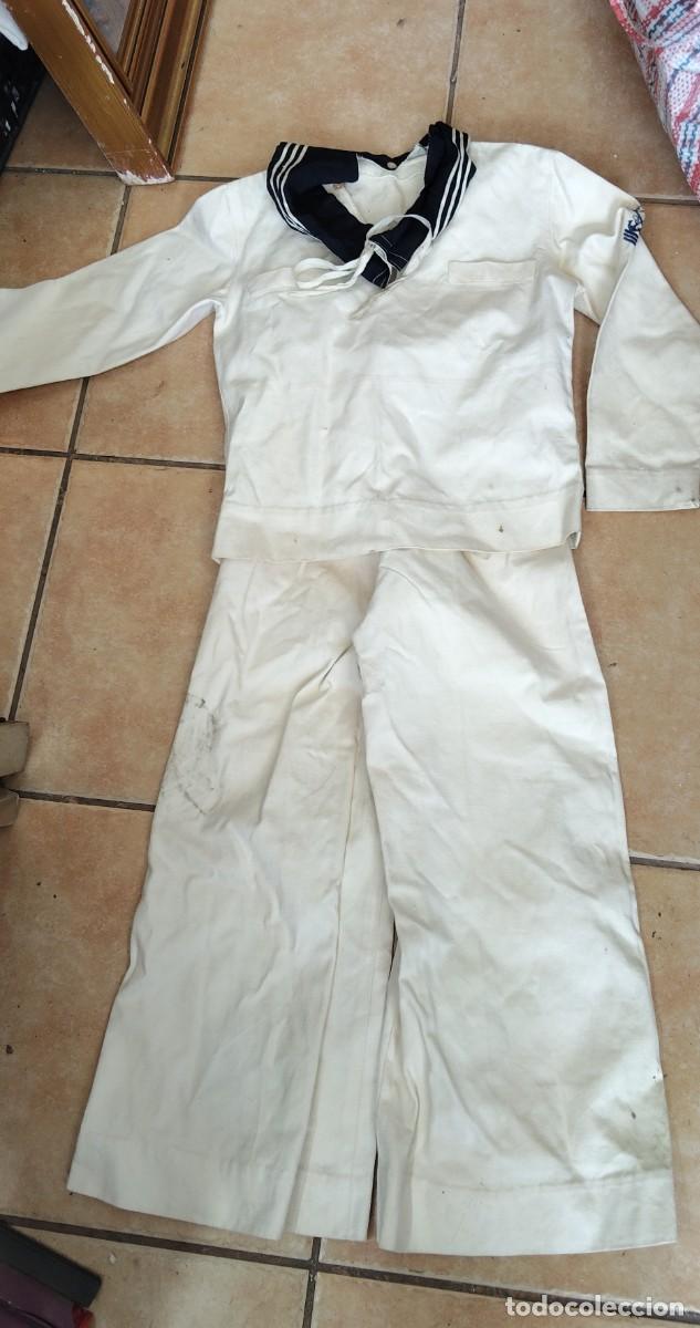 Antig&uuml;edades: Traje de primera comuni&oacute;n de marinero a&ntilde;os 70