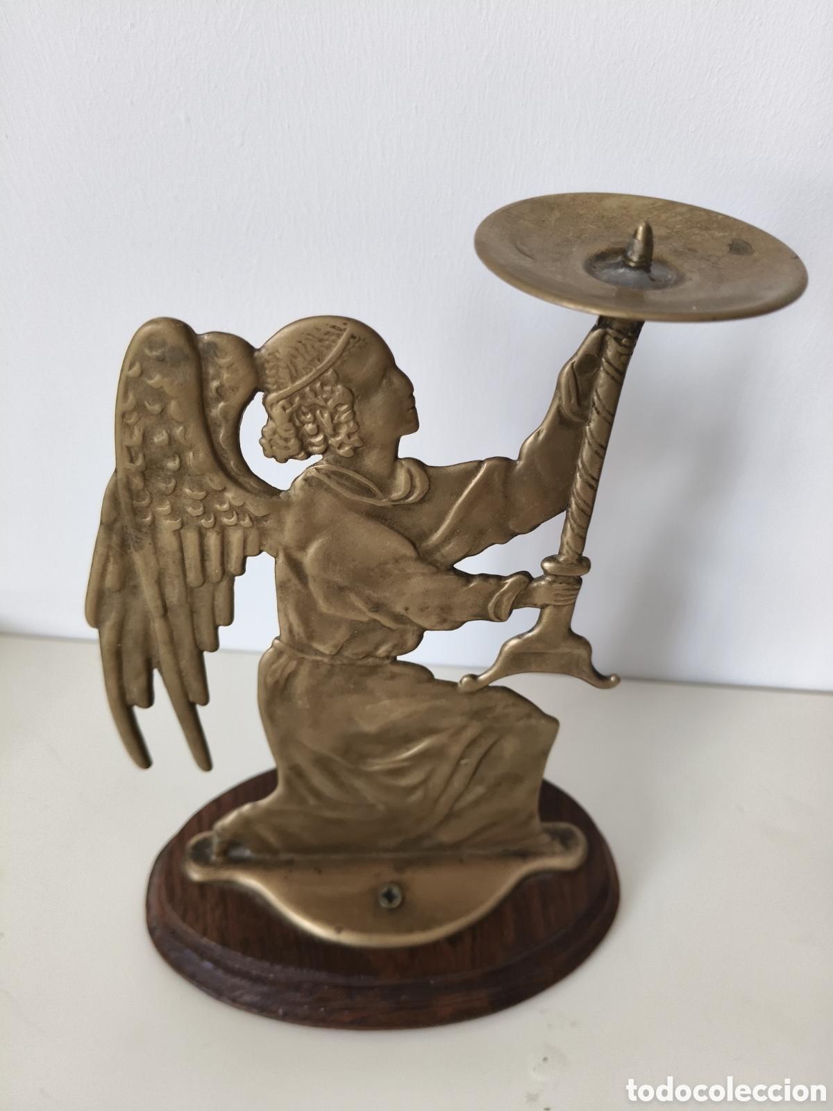 Antig&uuml;edades: Candeleros de bronce estilo Art Deco - Foto 5