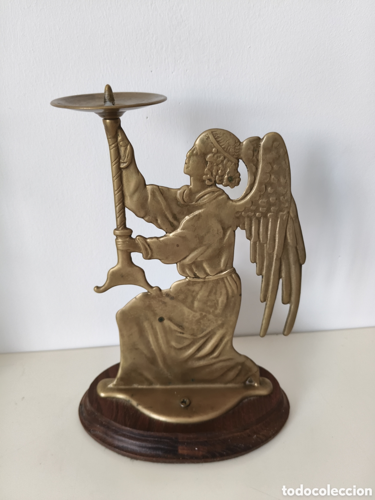 Antig&uuml;edades: Candeleros de bronce estilo Art Deco - Foto 6