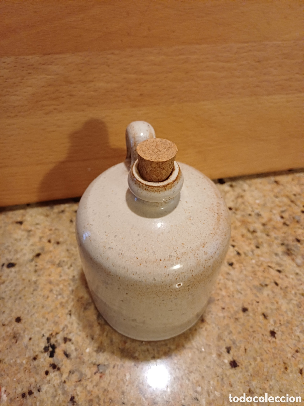 Antig&uuml;edades: Botella aguardiente barro vitrificada - Foto 4