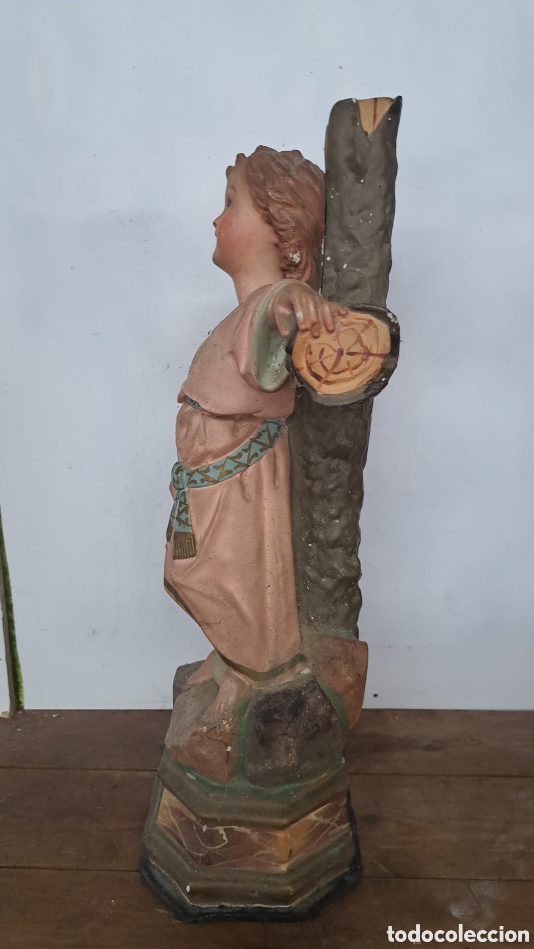 Antig&uuml;edades: Ni&ntilde;o Jes&uacute;s en buen estado - Foto 3