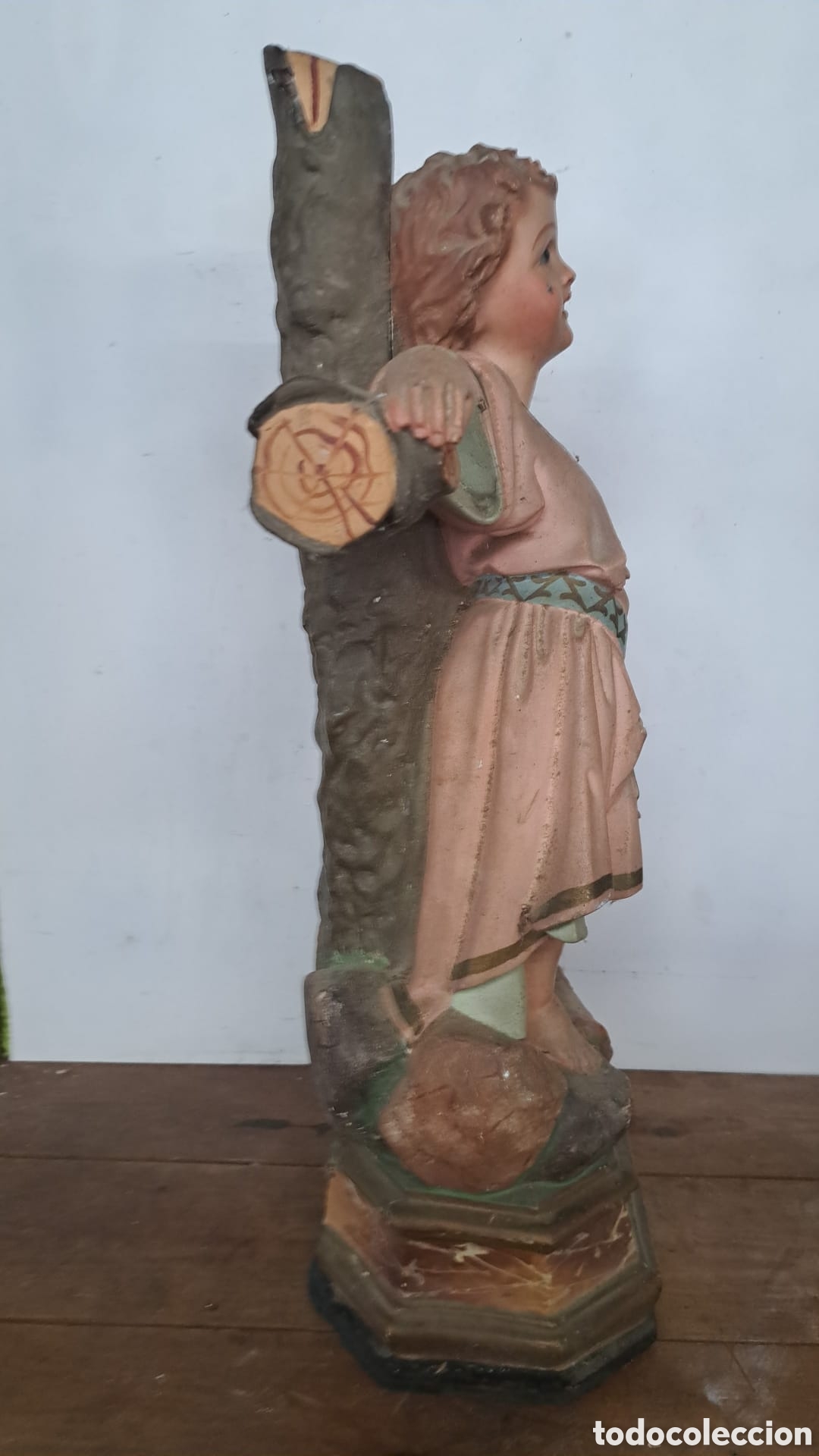 Antig&uuml;edades: Ni&ntilde;o Jes&uacute;s en buen estado - Foto 4