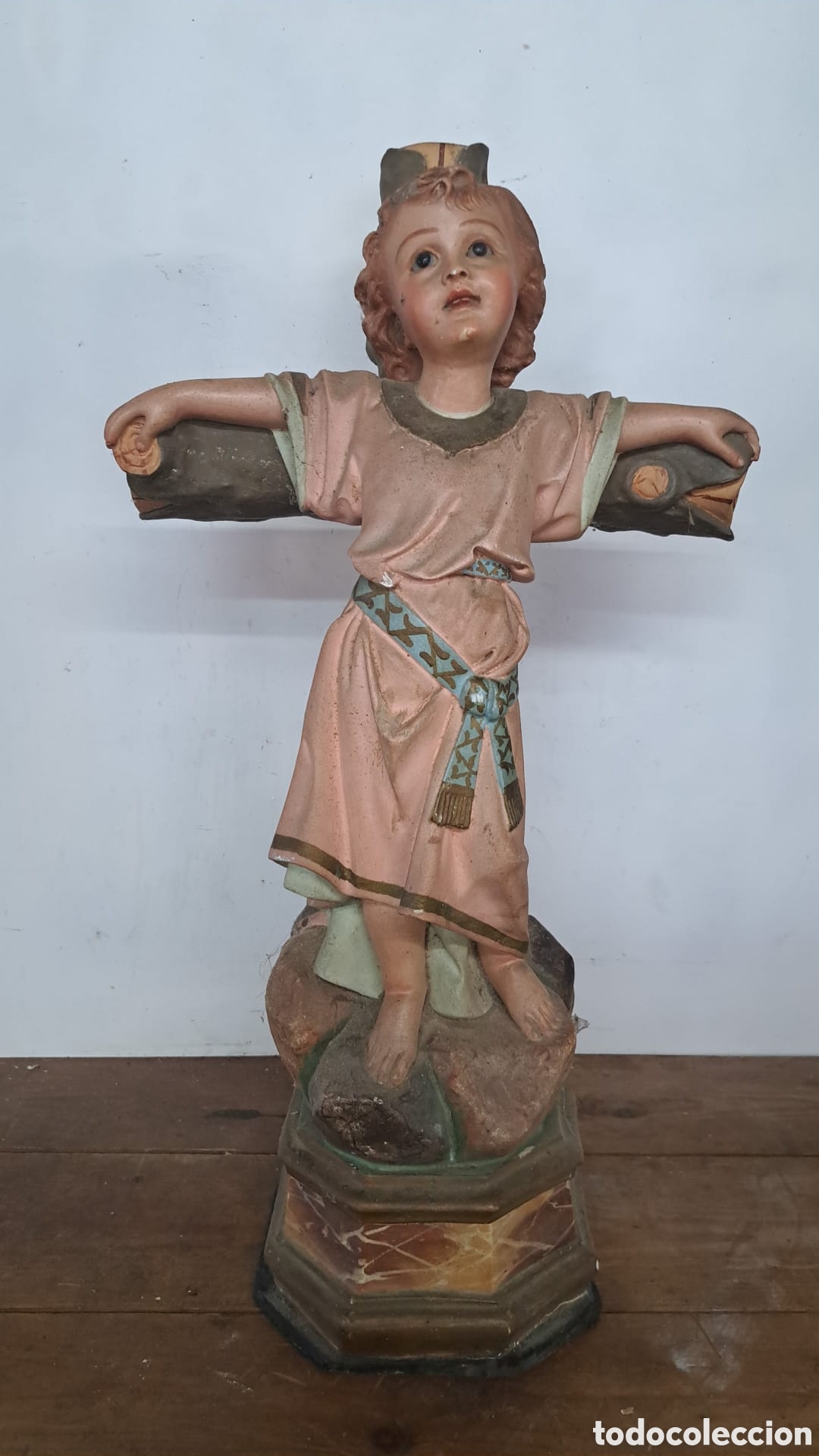Antig&uuml;edades: Ni&ntilde;o Jesus de Olot buen estado